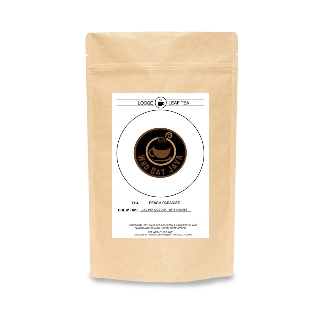 Discover the Bliss of Peach Paradise: Your Gateway to a Fruity, Aromatic, and Sweet Herbal Blend