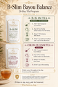 B-Slim Bayou Balance 28-Day Tea Program detail 4