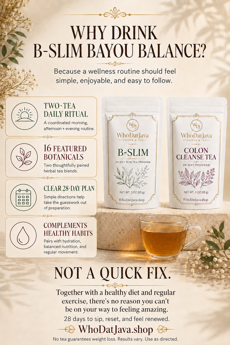 B-Slim Bayou Balance 28-Day Tea Program detail 6