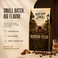 Bourbon Pecan Flavored Coffee prepared in a cup