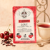 Cherry Love Sweet Cherry Herbal Tea packaging, herbal tea