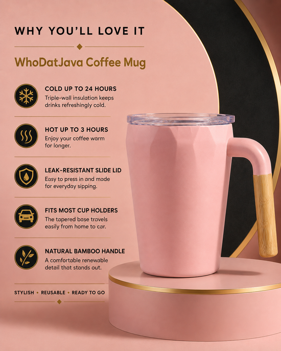 WhoDatJava Coffee Mug prepared in a cup