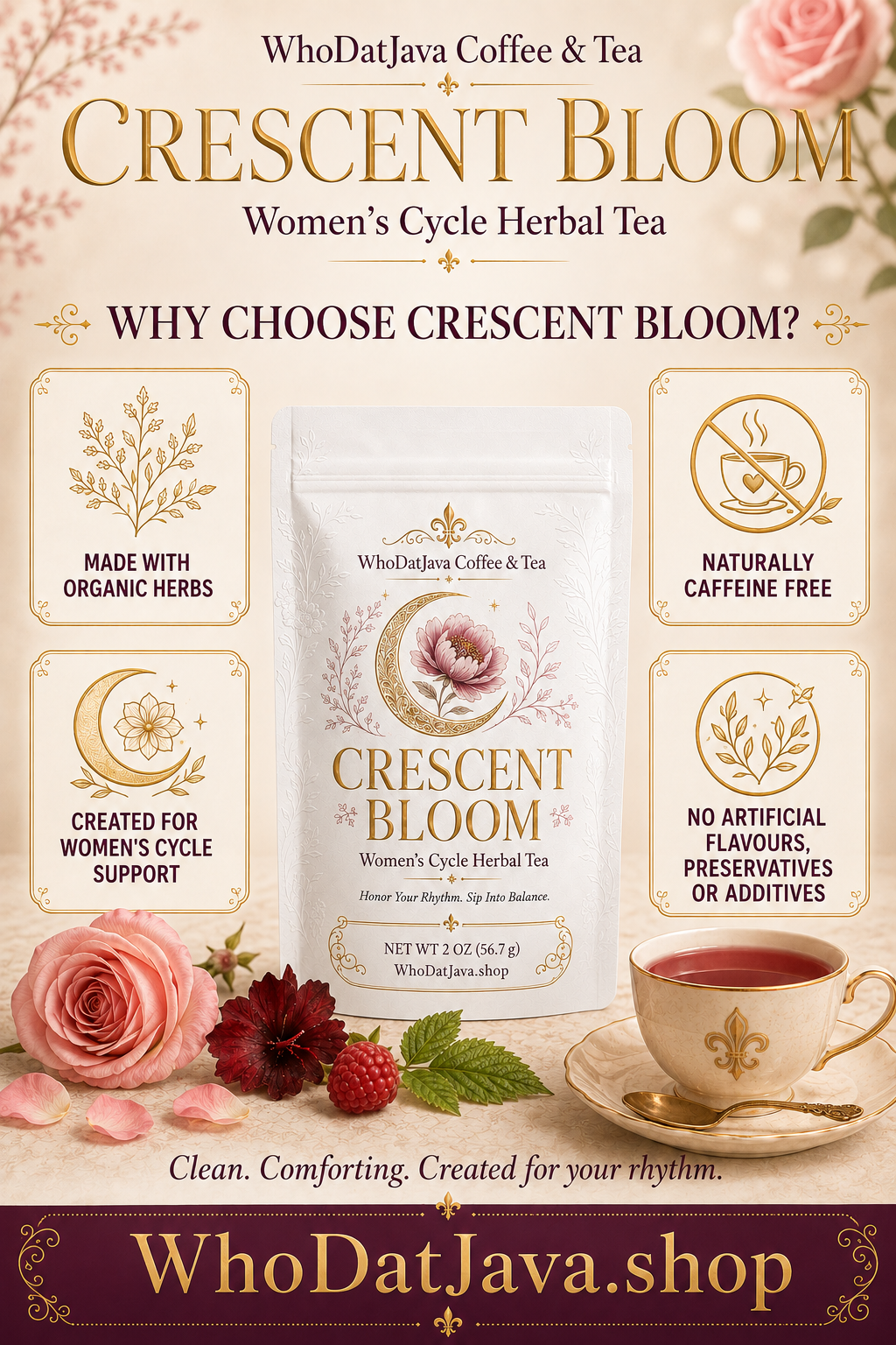 Crescent Bloom Women&