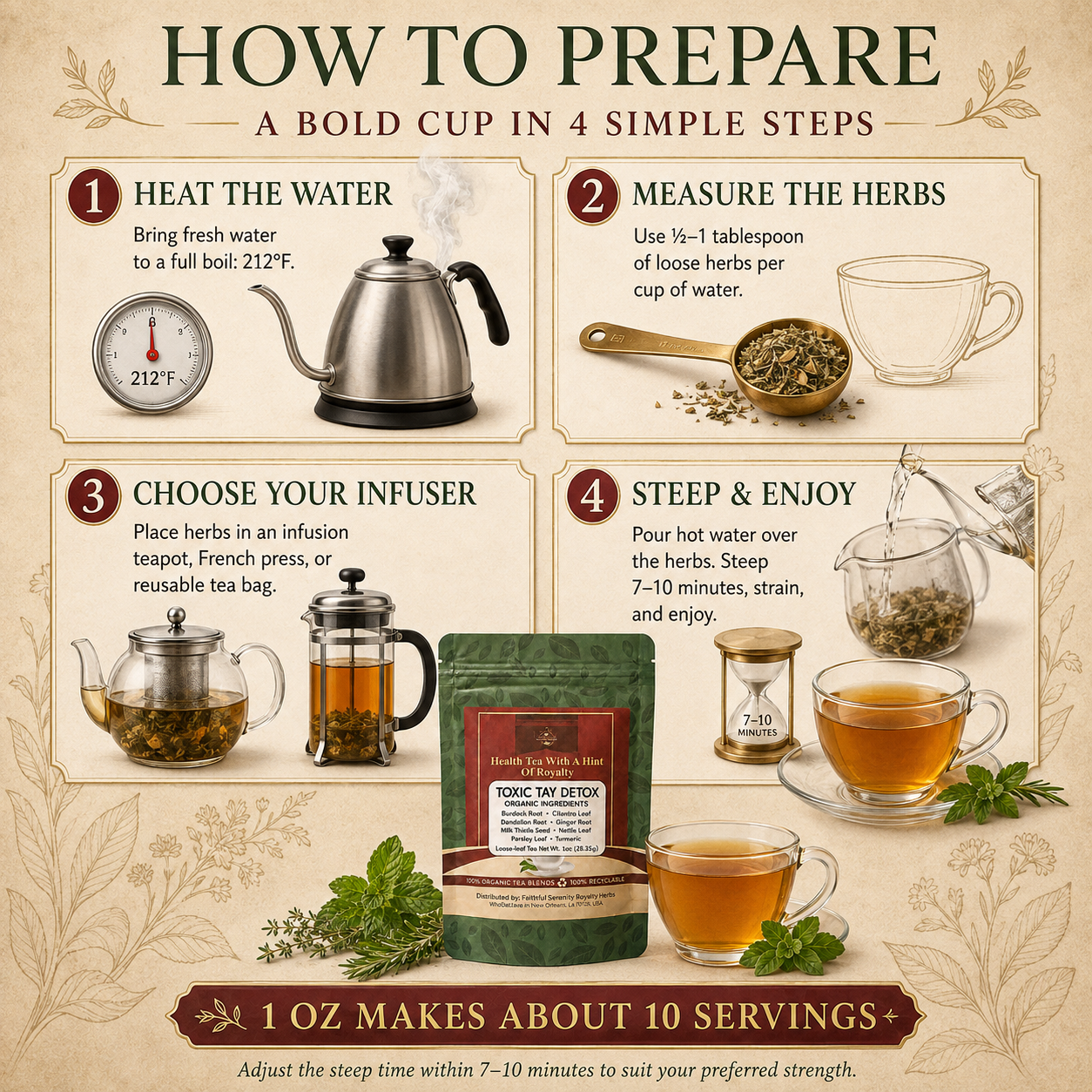Toxic Tay Detox Organic Loose-Leaf Tea detail 3