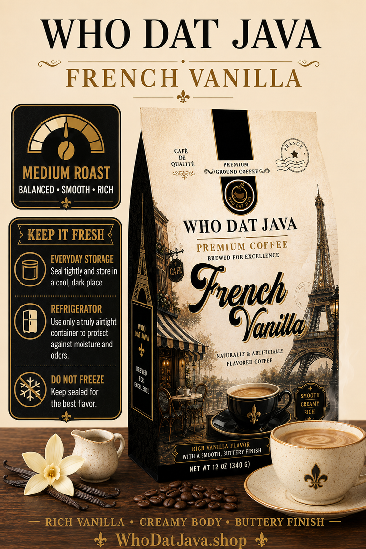 French Vanilla Flavored Coffee detail 3