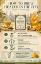 Health in the City Light Citrus Green Tea detail 2