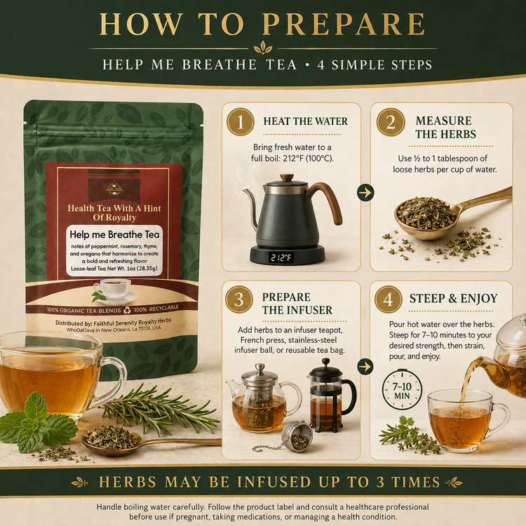 Help Me Breathe Organic Loose-Leaf Tea detail 3