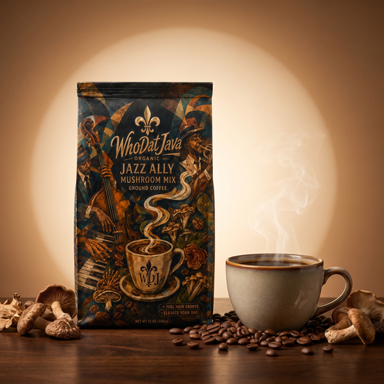 Jazz Ally Mushroom Mix Ground Coffee