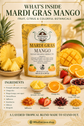 Mardi Gras Mango Pineapple Herbal Tea detail 2