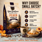 Peach Cobbler Flavored Coffee prepared in a cup