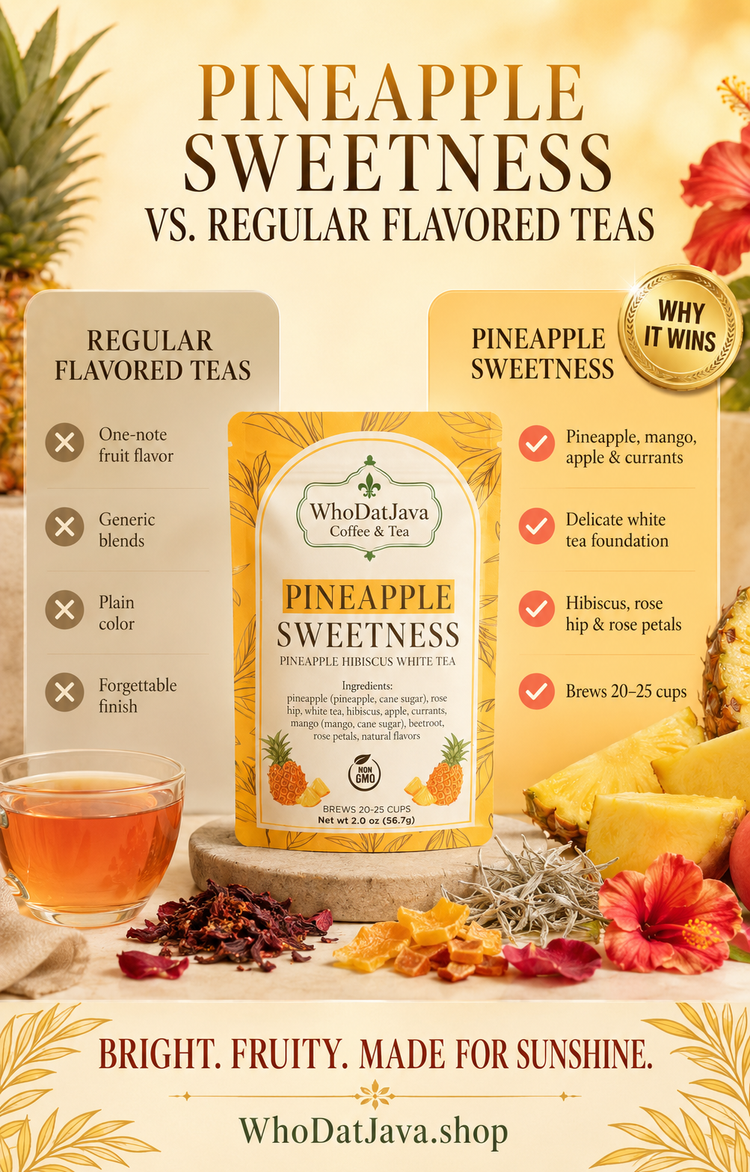 Pineapple Sweetness Pineapple Hibiscus White Tea detail 3