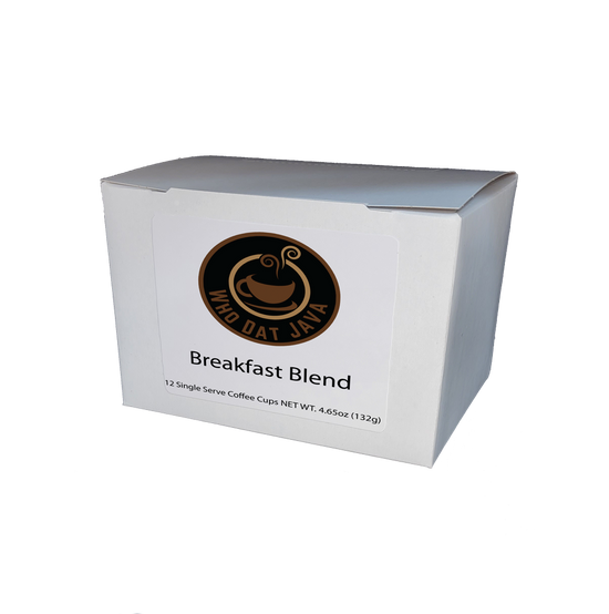 BREAKFAST BLEND SINGLE SERVE COFFEE