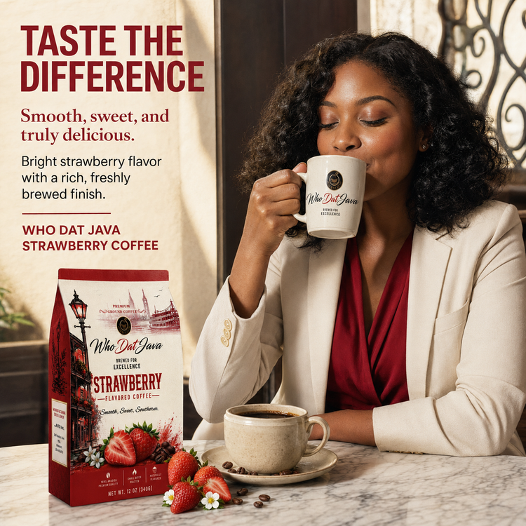 Strawberry Flavored Coffee detail 2
