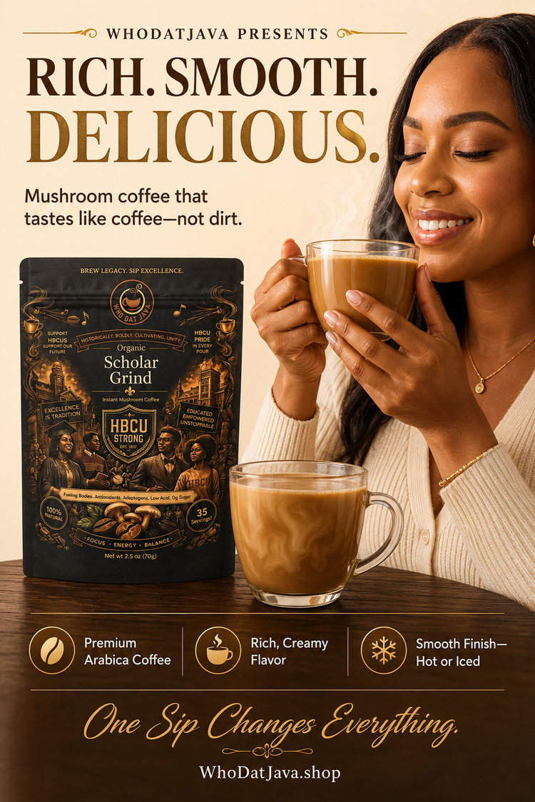 Scholar Grind Instant Mushroom Coffee detail 4