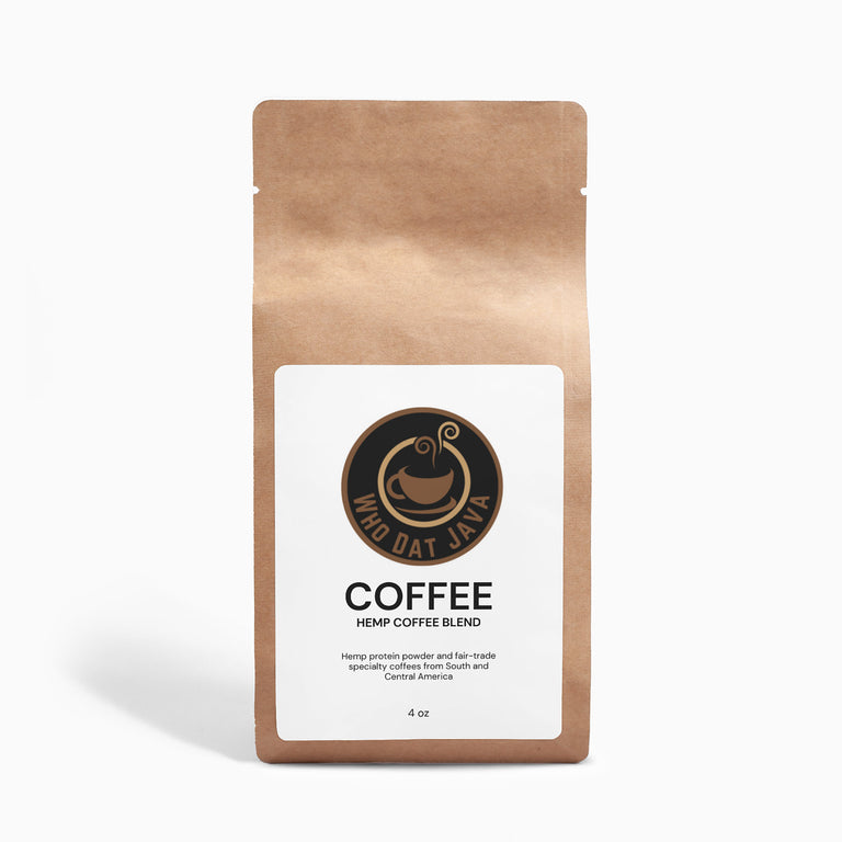 Organic Hemp Coffee Blend - Medium Roast 4oz