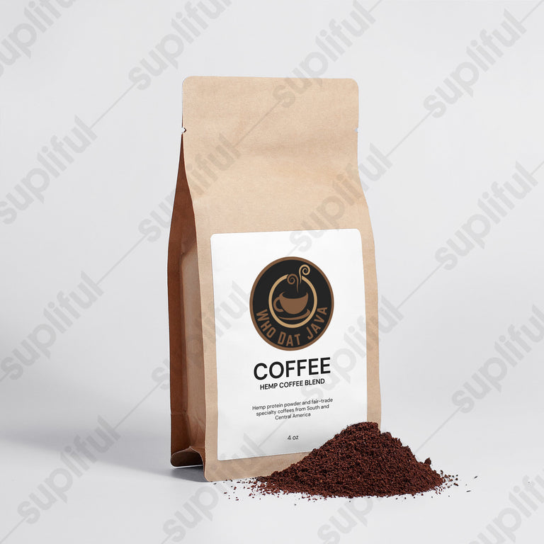 Organic Hemp Coffee Blend - Medium Roast 4oz